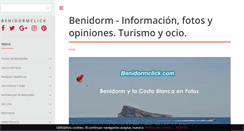 Desktop Screenshot of benidormclick.com